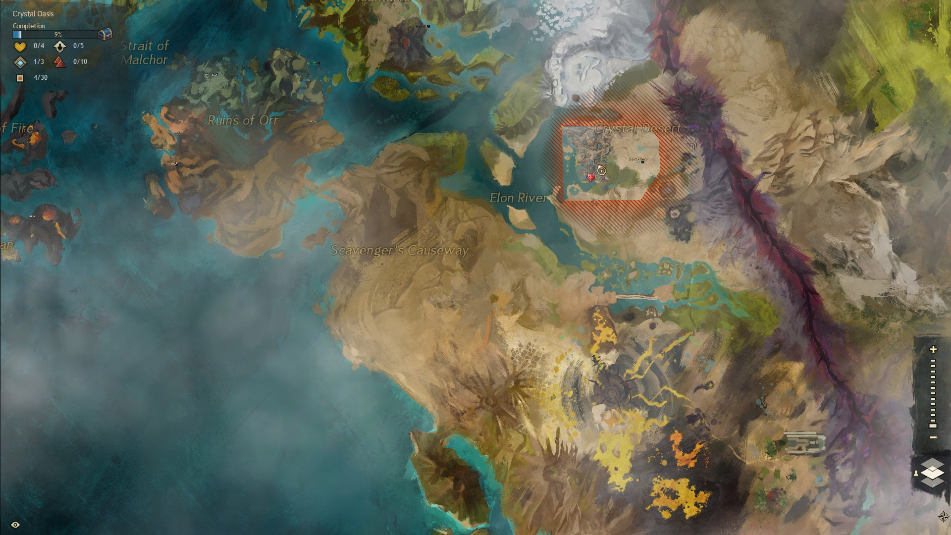 Guild wars 2 path of fire map